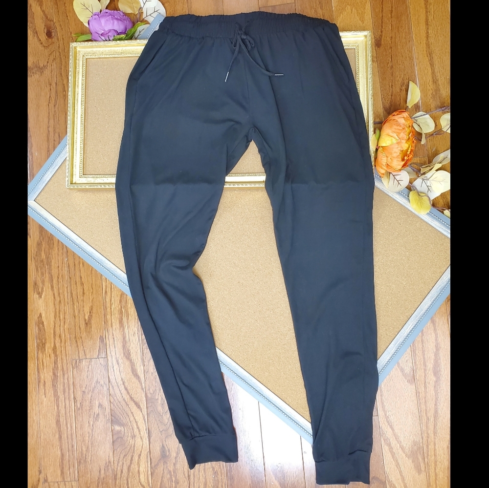 Butter Soft Black Joggers